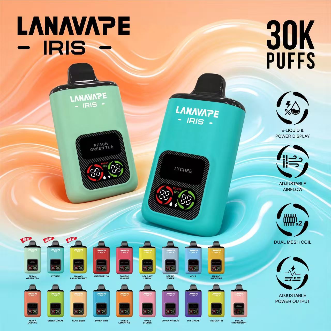 LANAVAPE IRIS 30K PUFFS